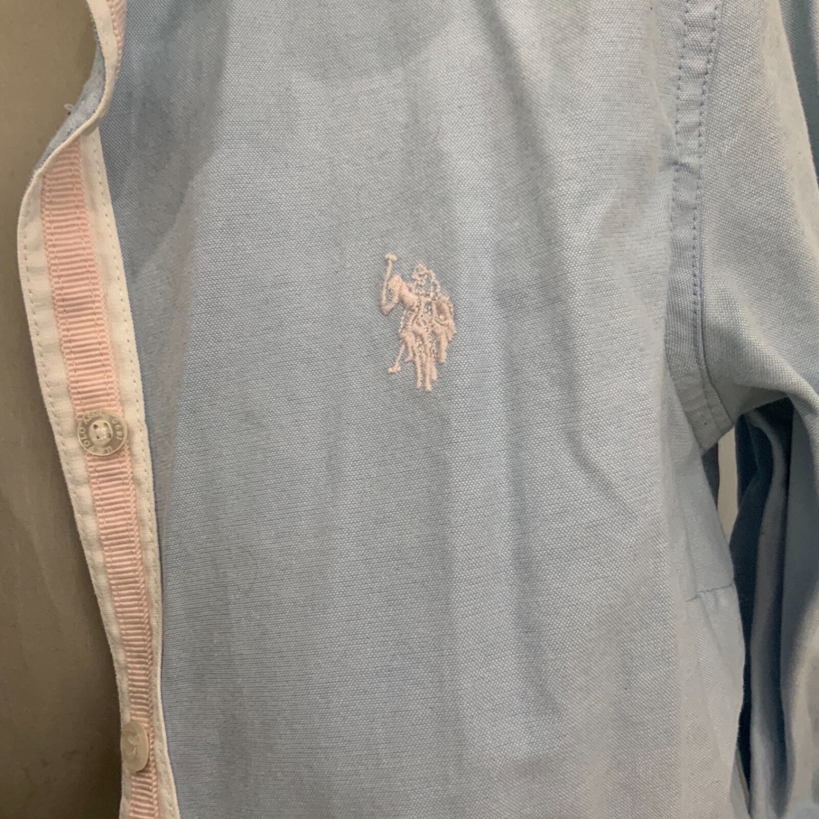 US POLO ASSN. BASIC BUTTON UP SHIRT-COLLARED NECK… - image 8