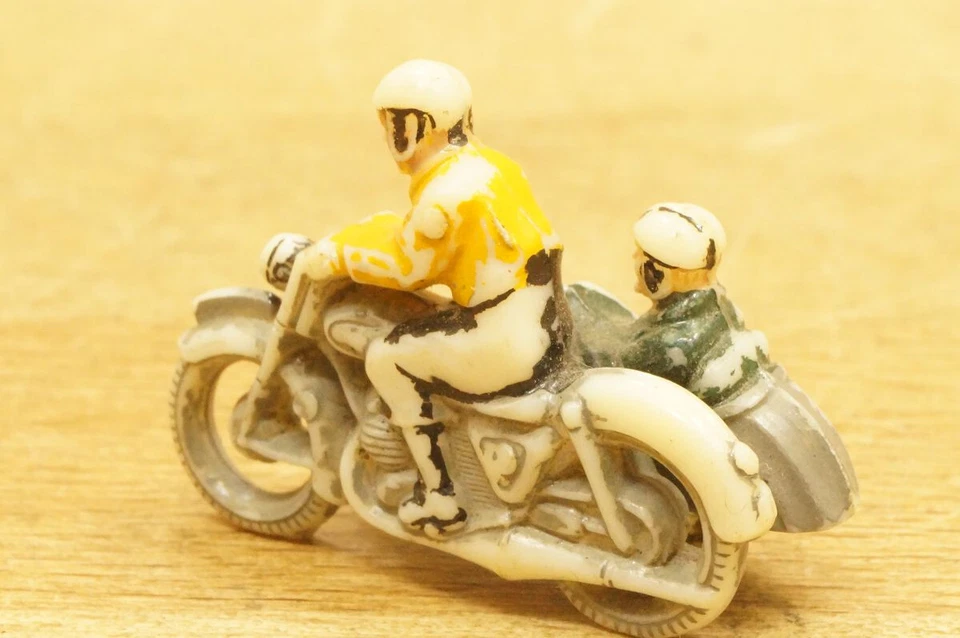 1:60 SIKU Plastica, V 41 Moto Con Sidecar Senza OVP Raro - Immagine 4 di 4