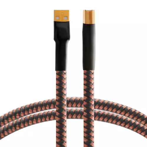 Hifi Audio USB Kabel Dekodierung 4N OFC Kupfer Typ A bis Typ B vergoldeter Stecker - Bild 19 von 23