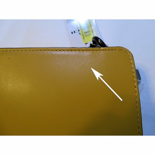 COACH Signature Chain Crossbody Bag, Dark Mustard - Picture 7 of 13