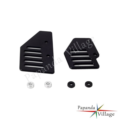 Black Foot Peg Heel Guard Protectors For Harley Pan America RA1250 /S 2021-up - Picture 6 of 8