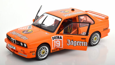 BMW M3 E30 EVOLUTION #19 DTM 1992 HAHNE JAEGERMEISTER SOLIDO