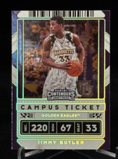 2020-21 Panini Contenders Draft Picks Campus Ticket #32 Jimmy Butler Marquette