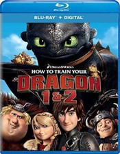 How to Train Your Dragon 1 2 Blu-ray - Blu-ray By Jay Baruchel - GOOD