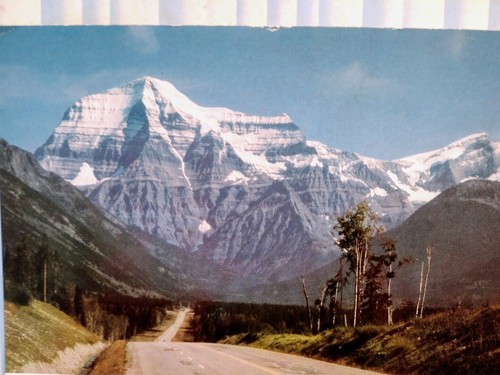 PHOTO POST CARD MT.ROBSON CANDIAN ROCKIES B.C.CANADA - Picture 12 of 12