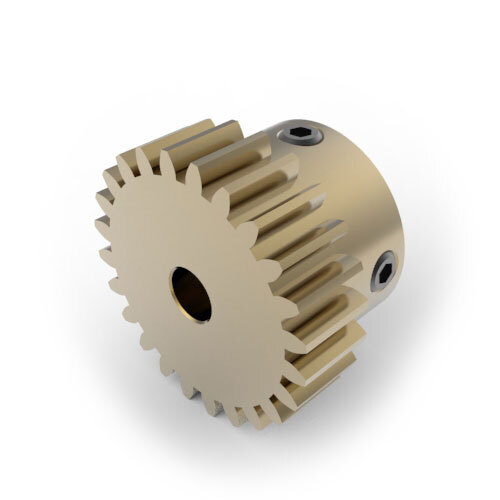 Brass Spur Gear, 0.8 Mod tooth pitch, UK Seller - Picture 6 of 10