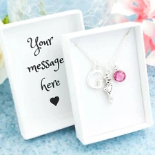 Ballet Necklace, Personalised Gift, Dancer Gifts, First Dance Recital, Ballerina