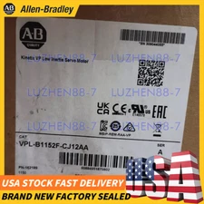VPL-B1152F-CJ12AA Kinetix VP Low Inertia Servo Motor New Sealed Allen-Bradley
