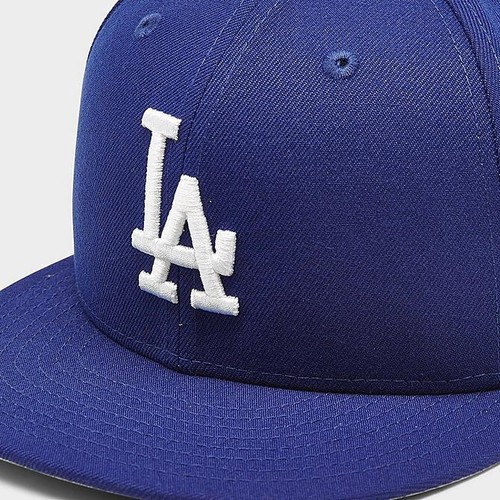 Neu mit Etikett - New Era Los Angeles Dodgers Herrenmütze marineblau weiß MLB 9FIFTY Druckknopflasche - Bild 2 von 5