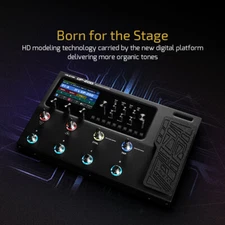 Valeton GP-200 Guitar Bass Amp IR Cabinet FX Loop MIDI I/O Expression Stereo OTG