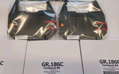 2 x Farbband Gruppe 186c Olympia AEG Carrera ll M S MD XL 2000DE Mastertype 2 3