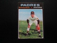 TOMMY DEAN 1971 TOPPS BASEBALL CARD # 364