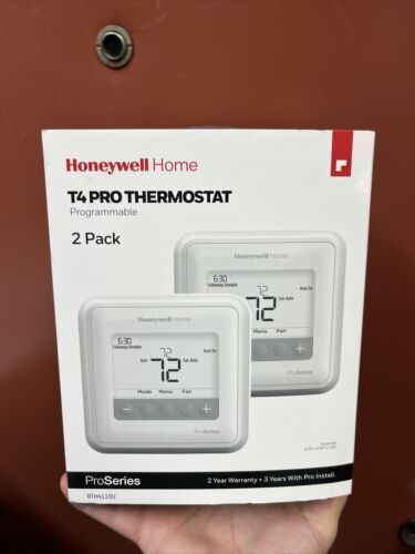Honeywell Home T4 PRO Thermostat 2 Pack ProSeries