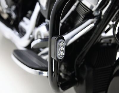 Denali T3 Signal Pods Front Crashbar Mount Kit Yamaha FZ8 - Fazer 800 2010-2016