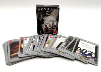 SKYFALL, James Bond 007, Spielkarten, Limited Edition