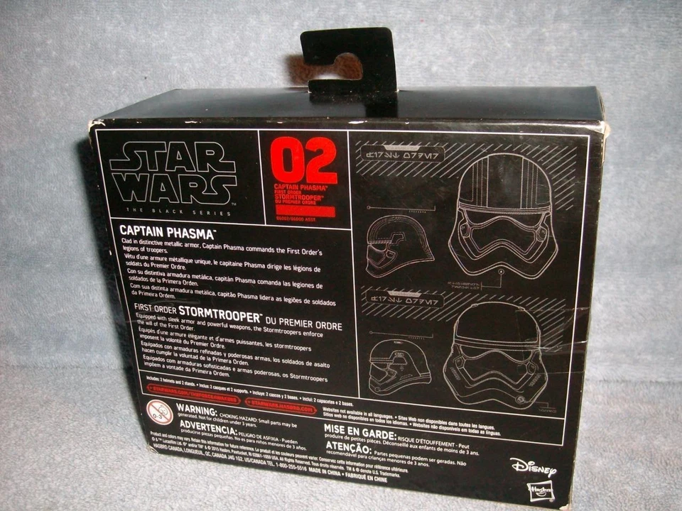 Captain Phasma First Order Stormtrooper Star Wars Helmet Force Awakens Titanium - Image 2 of 2