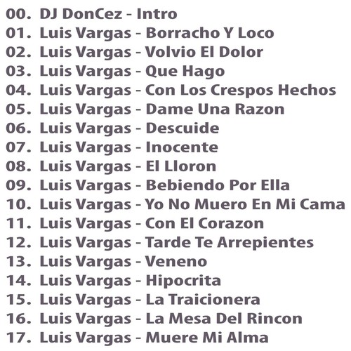 DJ DonCez - Bachata Con Luis Vargas - Picture 2 of 2