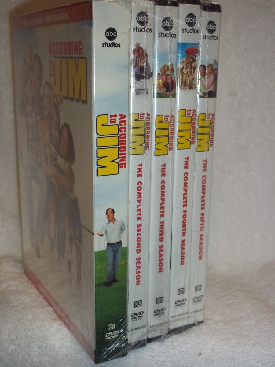 According to Jim Complete Series 1 2 3 4 5 (DVD, 2013, 20-Disc