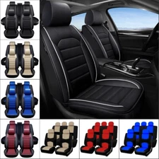 For Honda Accord/Civic/CR-V/Pilot Car Seat Cover Protectors Front Rear Full Set
