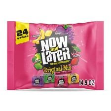 Now and Later Candy, Original Mix, Chewy 16.8 cm x 3.8 x 25.1 cm, Assorted