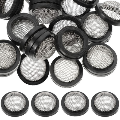 #ad 30 Pcs Stainless Steel Rubber Filter Hose Washers For Washing Machine Hose $16.88