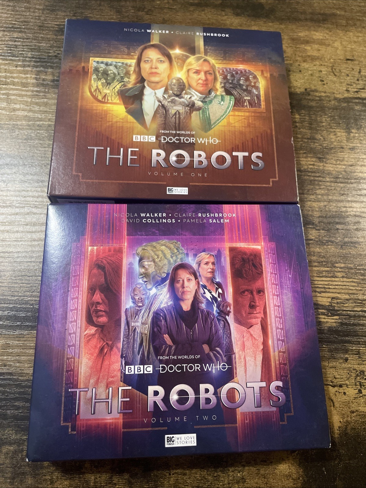 Big Finish The Robots: Vol. 1 & 2 Doctor Who CD Audio DR BBC TV
