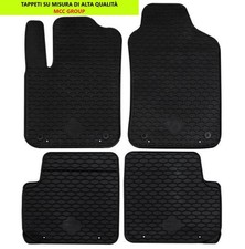 TAPPETINI TAPPETI IN GOMMA SU MISURA PER FIAT 500 2007 AL 2015   NO ELETTRICHE