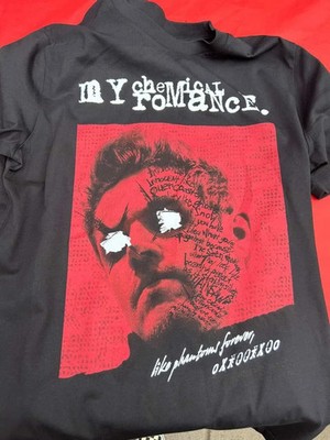 New Merch My Chemical Romance The Black Parade Tour 2025 Mikey Way T-shirt SF