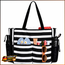 Strandtasche XXL Damen Wasserdicht mit Reißv...