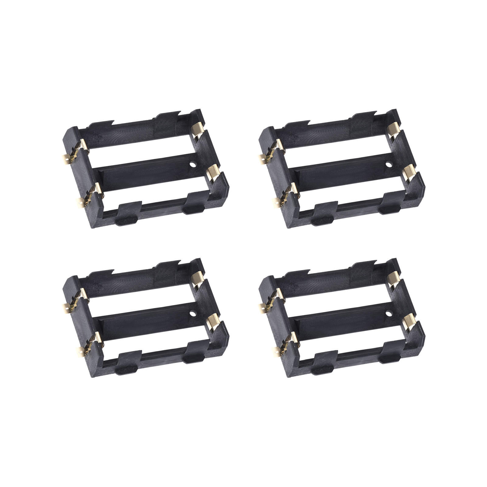 4 Pack 2 x 3.7V 26650 Battery Holder Box Case with Pin for DIY Projects