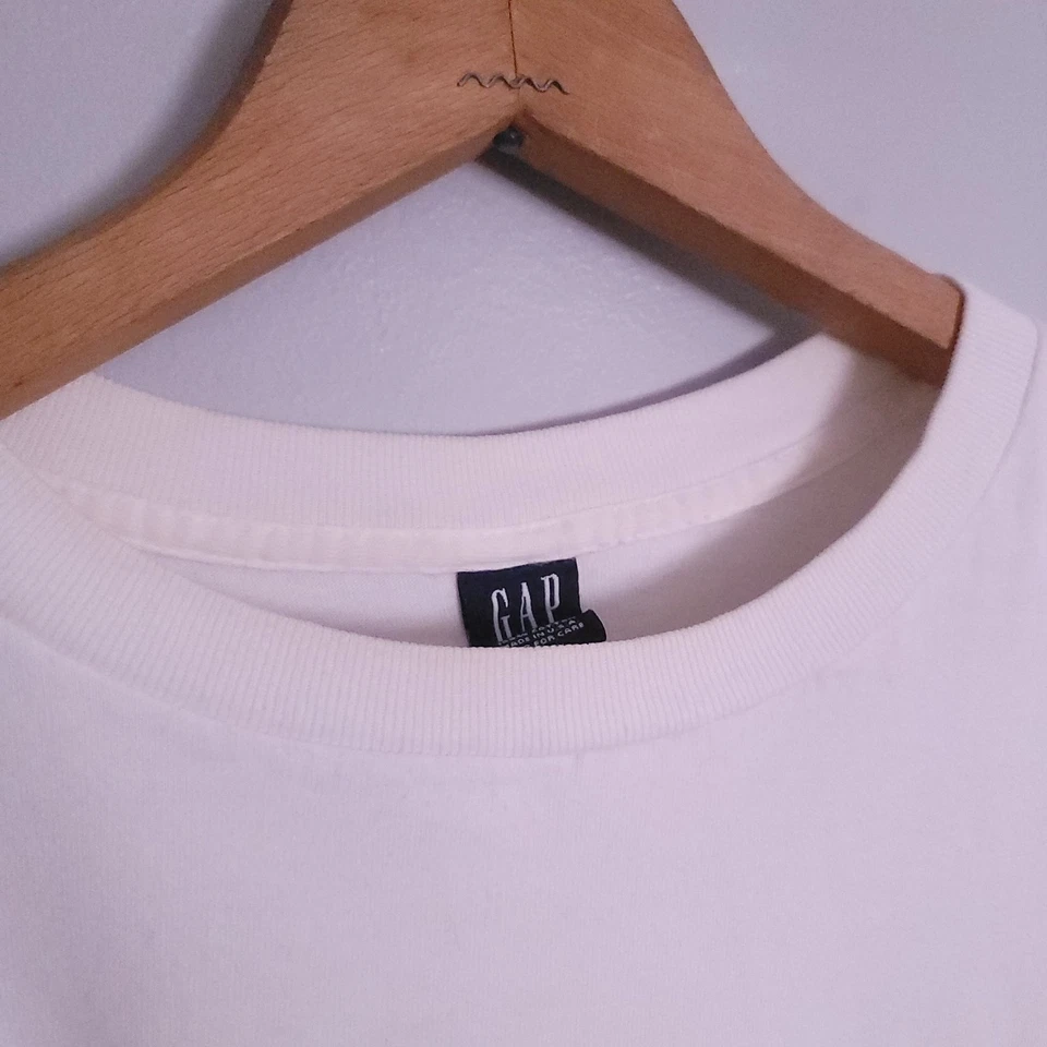 复古 Y2K 1999 Nickelodeon 儿童选择奖成人 T 恤 GAP 白色  — 第 4/4 张图片