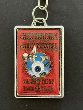 Brand New JImi Hendrix FLying Eyeball Key Chain by Wolfgangs Vault