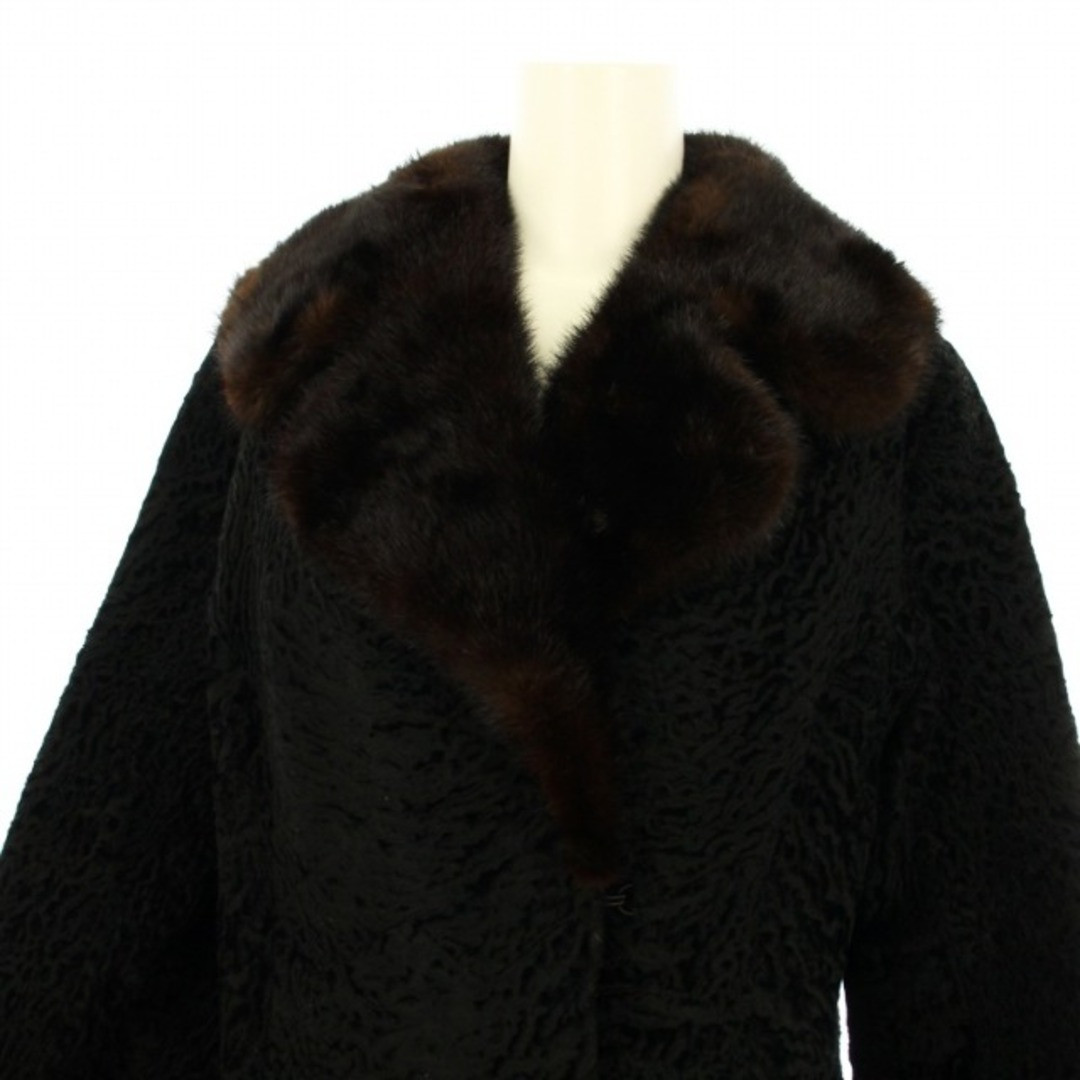 Moon Bat Fur Coat Outer Black TK Used Moon Bat Fur Coat Outer Black TK Used