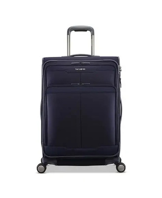 $539 Samsonite Silhouette 17 25'' Expandable Spinner Luggage Check In Blue