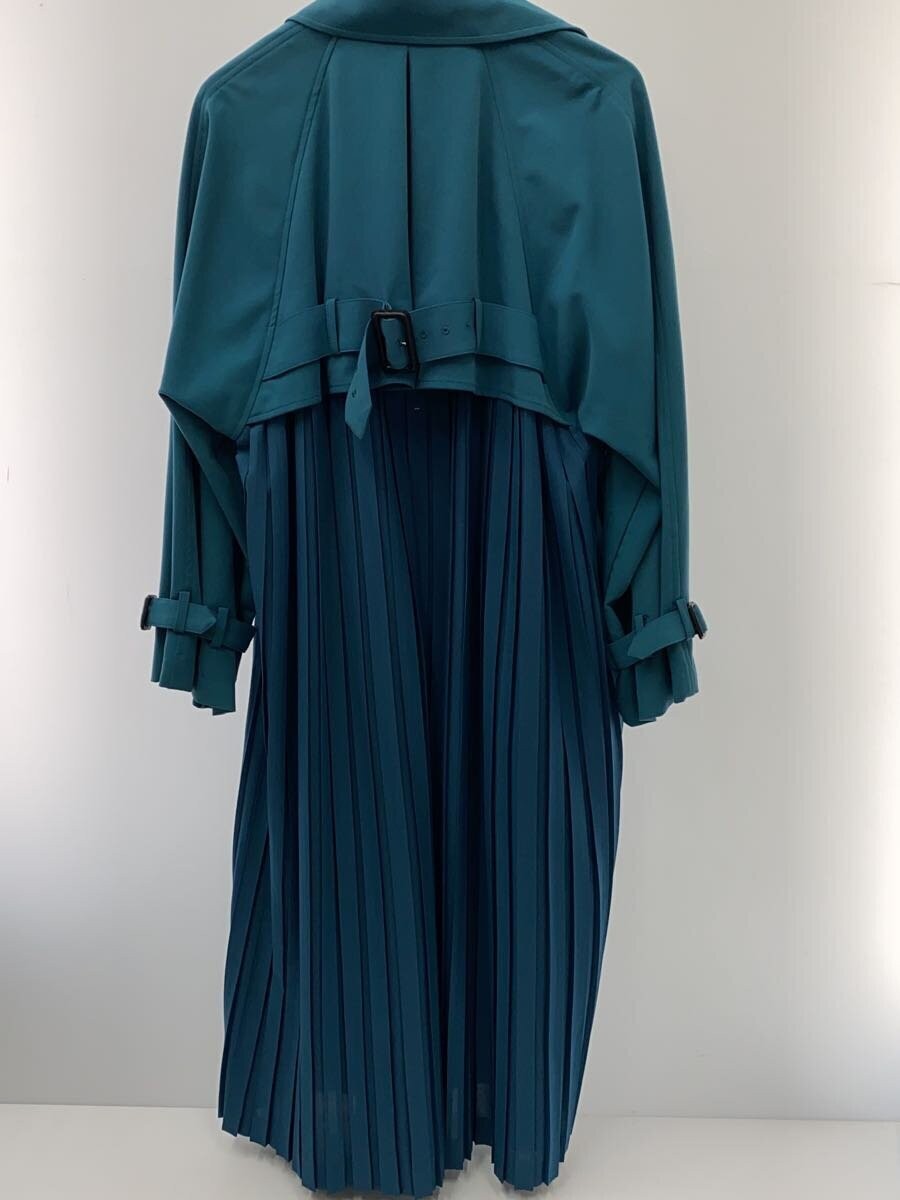 Ameri Trench Coat/-/Polyester/Blu/Plain/018170023… - image 2