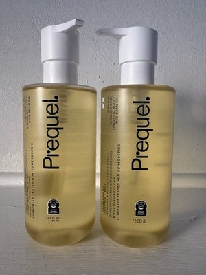 (Qty 2) 13.5 fl oz Prequel Pre-Gleanse Gentle Cleansing Oil Face Makeup Remover