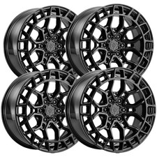 Set Of 4 Mtx X302gb Phantom 6 20x9 6x135 0mm Gloss Black Wheels Rims 20 Inch