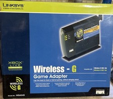 Brand New Sealed In Box Linskys Wireless G Game Adapter 2.4 GHz WGA54G