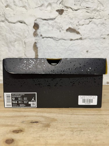 Air Jordan 4 Retro 'Thunder' Men's Size 12 Pre-owned Sneakers DH6927-017 - 第 7/7 張圖片