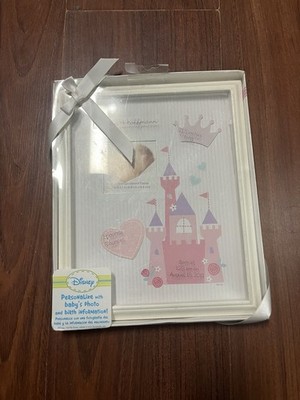 Dysney Princces Framed Birth Annocement Designed By Kristen Hoffamn