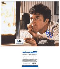 DUSTIN HOFFMAN AUTOGRAPH SIGNED 11x14 PHOTO ACOA