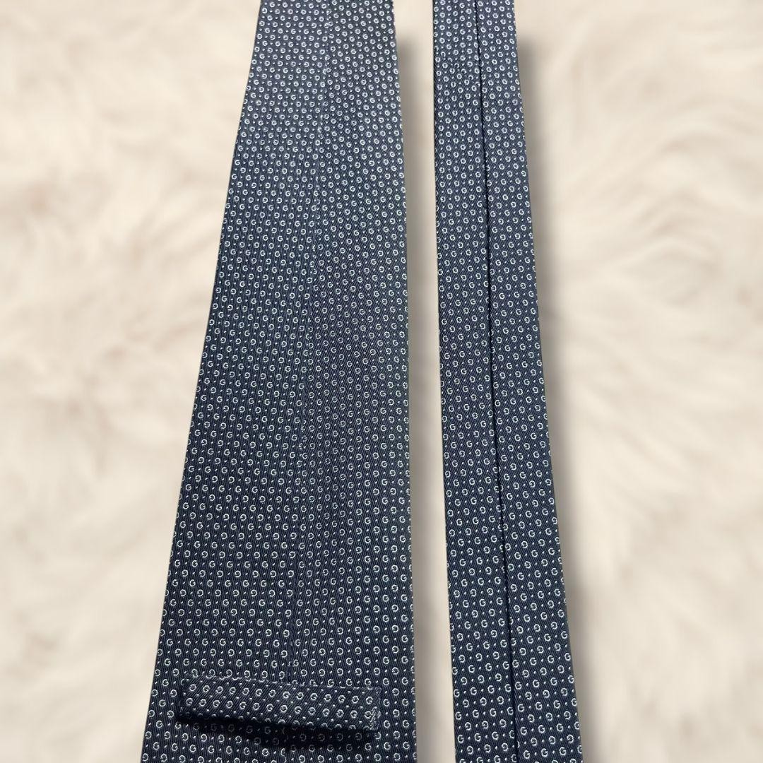 Excellent Used Gucci Tie Solid G Pattern Water Ja… - image 5