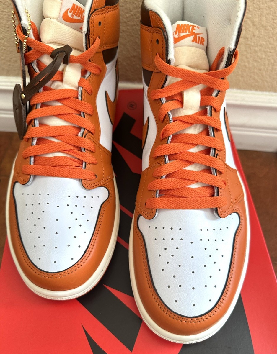NIB New Nike Jordan 1 Retro High OG Starfish 11 | eBay