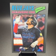 Alejandro Kirk 2026 Topps Heritage #341 Black SP Short Print Blue Jays