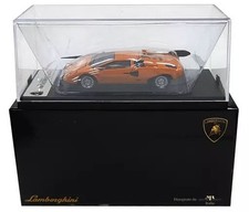 Kyosho 1/43 Lamborghini Countach LP400 Orange Diecast Mini Car Used 04101P