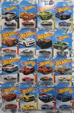 NEW Hot Wheels Lot of 16, 1/64 Die Cast Car Muscle Cars, Chevy Camaro