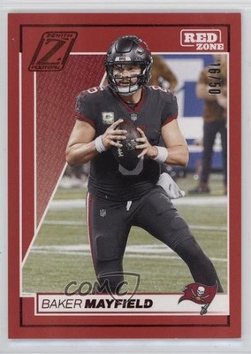 2024 Panini Zenith Red Red Zone 16/50 Baker Mayfield #94 b5f