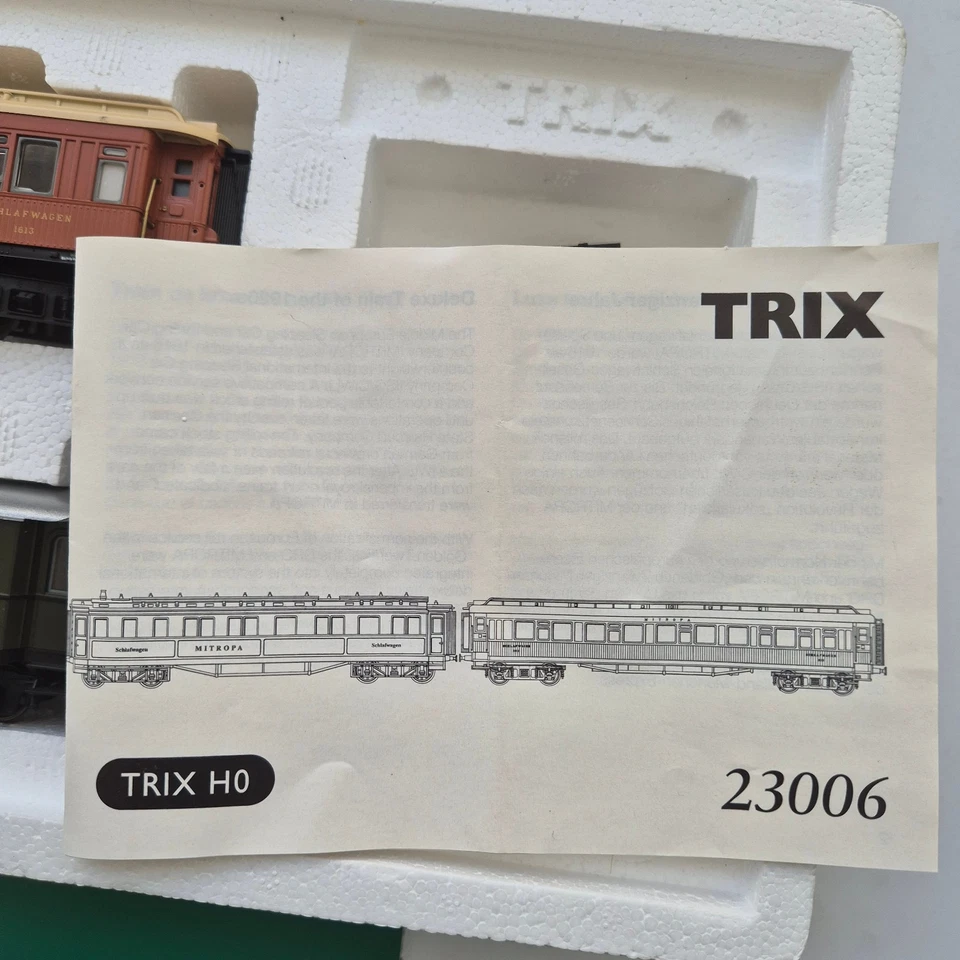 Trix 23006 H0 Schnellzugwagen-Set "die goldenen Zwanziger" in OVP (Ba) - Bild 4 von 4