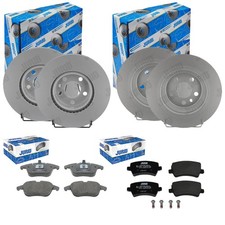 JURID BREMSSCHEIBEN + BELÄGE VORNE + HINTEN passend für LAND RANGE ROVER EVOQUE