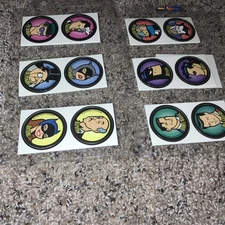 POGS/MILKCAPS BATMAN POGS BY BRACH'S STILL INTACT ON CARDS COMPLETE SET OF 12